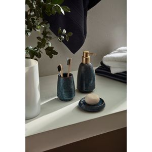 Porta Sabonete Líquido Ceramica Denim - A\CASA