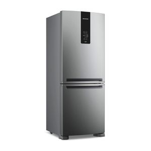 Geladeira Brastemp Frost Free Inverse A+++ 447 litros cor Inox com Smart Flow e Fresh Box