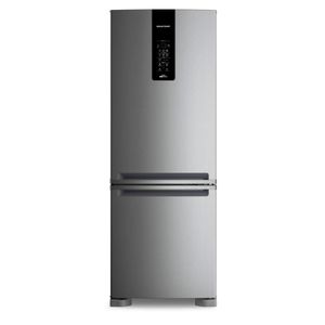 Geladeira Brastemp Frost Free Inverse A+++ 461 litros cor Inox com tecnologia Inverter e Freeze Control Advanced -  BRE59FK