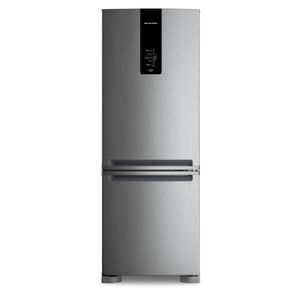 Geladeira Brastemp Frost Free Inverse A+++ 479 litros cor Inox com Super Capacidade e Smart Flow - BRE58FK