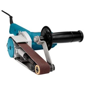 Lixadeira de Cinta Industrial 550W Adaptável a Coletor de Pó Punho Cintas de Lixa 9031 220V Makita