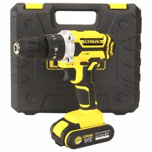 Parafusadeira Furadeira de Impacto 20V com 2 Baterias Carregador Bivolt e Maleta PFL-20B2 Lynus