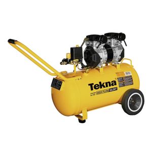 Compressor de Ar CPSH9050-1C Tekna 50L 2,5HP Pressão Máxima 116 PSI Com Rodas Traseira 127V 60Hz