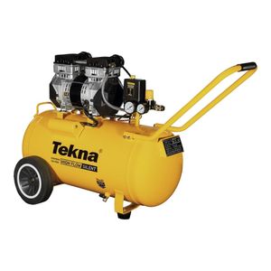 Compressor de Ar CPSH9050-1C Tekna 50L 2,5HP Pressão Máxima 116 PSI Com Rodas Traseira 127V 60Hz