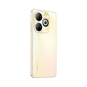 Smartphone Infinix Smart 8 Pro 4GB RAM 256GB Câmera Dupla 50MP Tela Magic Ring 6.6” HD+ 90Hz - Dourado