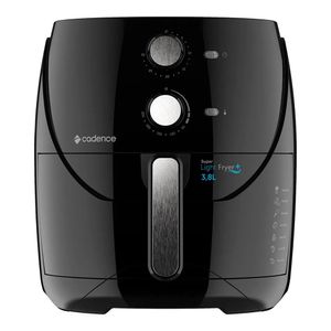 Fritadeira sem Óleo Cadence Super Light Fryer 3,8L Preto FRT555 220V (Reembalado)