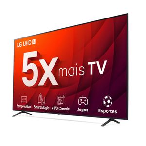 Smart TV 65" LG 4K UHD ThinQ AI HDR Bluetooth Alexa Built-In 65UR8750PSA