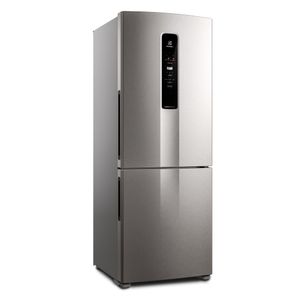 Geladeira Electrolux Frost Free Inverter 490L Efficient com AutoSense Inverse Inox Look (IB7S)