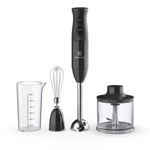 Mixer 3 em 1 Electrolux Cinza 600W com Haste em Inox e Tecnologia TruFlow