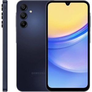 Smartphone Samsung Galaxy A15, 6,5”, 128 GB, 5G, Android 14, Azul Escuro