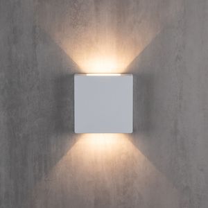 Arandela Blumenau Clean Led Quadrada 3W Bivolt 3000K