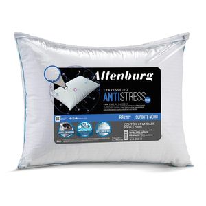 Travesseiro  Antistress Branco 50x70cm - ALTENBURG