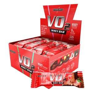 VO2 Whey Bar Morango - 12un