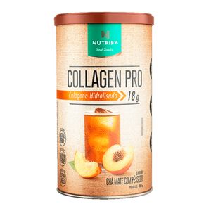 Collagen Pro Chá mate com pessego - 450g