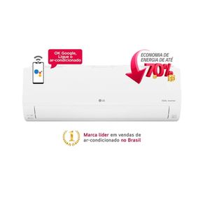 Ar-Condicionado Split HW LG Dual Inverter Voice 12.000 BTUs R-32 Só Frio 220V