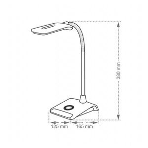 Luminária de Mesa Led Taschibra TLM Flex Bivolt