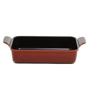 Assadeira - 430x227mm/5L - Neoflam, Vermelha, Alumínio Injetado, Revestimento Cerâmico