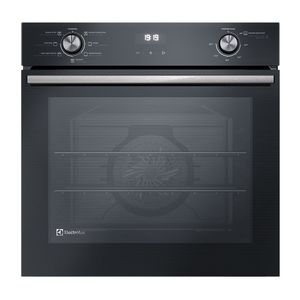 Forno de Embutir Electrolux Elétrico 80L Efficient com PerfectCook360 Preto (OE8EH)