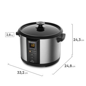 Panela Elétrica Electrolux por Rita Lobo 1,8L Preta Experience Digital (ECC20)