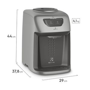 Bebedouro de Água Electrolux Prata com Refrigeração Eletrônica (BE11X)