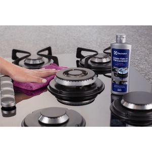 Kit Limpa Vidro e Vitrocerâmico de Indução Electrolux Remove Manchas e Gorduras 2 unidades