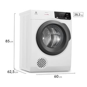 Secadora de Roupas Electrolux 12Kg Branca Premium Care com Autosense (SFP12)