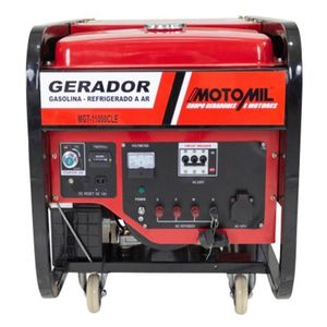 Gerador de Energia a Gasolina Motomil MG11000CLE 10,5KVA Monofásico