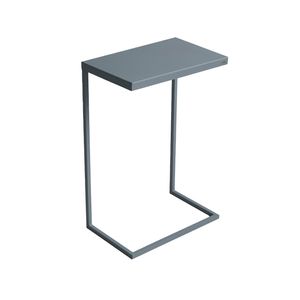 Mesa de Apoio Wire Aço Carbono Azul Névoa - LINEE