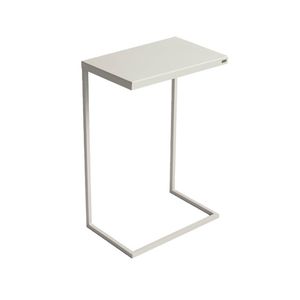 Mesa de Apoio Wire Aço Carbono Porcelana - LINEE