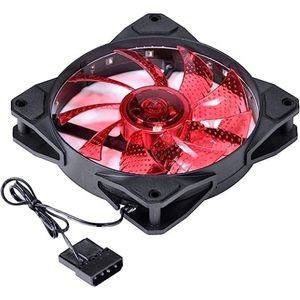 Fan/Cooler Vermelho VINIK Vx Gaming V.Lumi 33 Pontos De Led