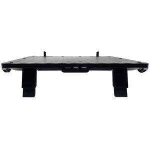 Base Para Notebook Gamer HOOPSON 17’/6 Cooler Led Azul+ 2 Portas Usb / 3 Ângulos/ Controle De Rotação