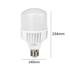 Lâmpada Led Blumenau Industrial T140 80W E27 Bivolt 6500K Luz Branca