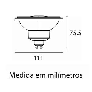 Lâmpada Led Blumenau Ar111 12W Gu10 Bivolt