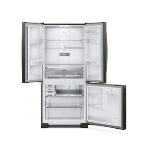 Geladeira Brastemp French Door Frost Free 554L Black Inox BRO85AE