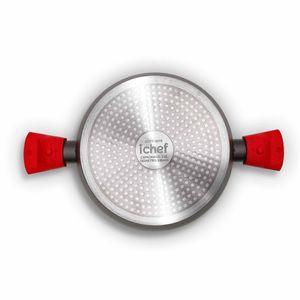 Panela Polishop iChef Home Family Size Shark Series Vermelha 28cm | Vermelha - Ichef