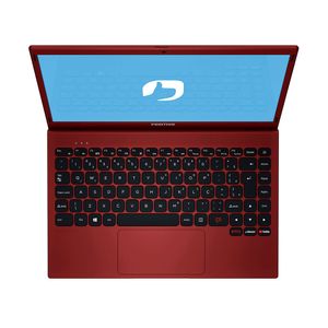 Notebook Positivo Motion Q4128C Intel® Atom® Quad-Core™ Windows 10 Home 14.1" - Vermelho - Inclui Microsoft 365*