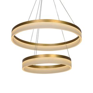 Lustre Pendente Nitrolux ACR-200D Dourado Led Bivolt