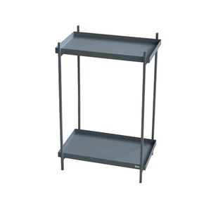 Mesa de Cabeceira Slim Wire Azul Névoa - LINEE