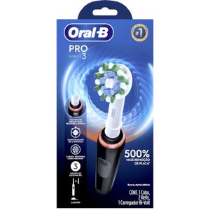 Escova Dental Elétrica ORAL-B Pro Series 3 Black