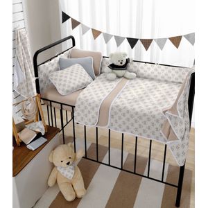 Edredom Bebê Estampado Vivaldi Bege