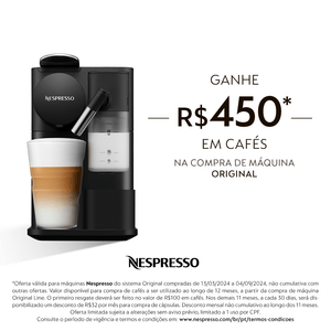 Máquina de Café Nespresso Lattissima One Preta F121