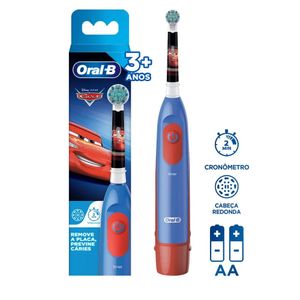 Escova Dental Elétrica ORAL-B Carros Macia à Pilha