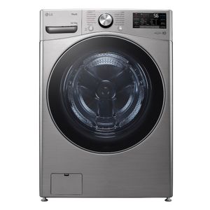 Lava e Seca LG 18kg Inox Look Smart com Inteligência Artificial WD18SV2S6B