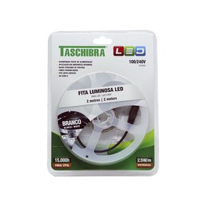 Fita de Led Taschibra com 2 metros 2,5W Bivolt