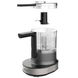 Kit Black Inox Fritadeira E Processador Oster - 220v