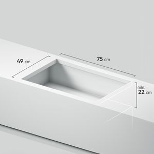 Cooktop de Indução 2 em 1 com Coifa Integrada Electrolux Expert (IE8CH)