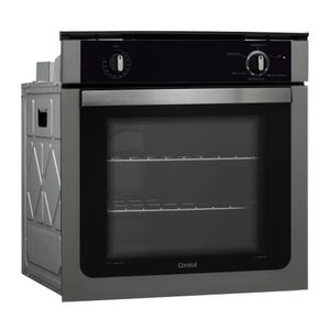 Forno de Embutir a Gás Consul Inox Prata 78 Litros 220V