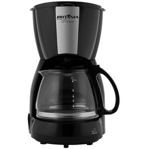 Cafeteira Inox Preto Britânia 220V CP15