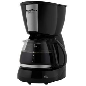 Cafeteira Inox Preto Britânia 220V CP15