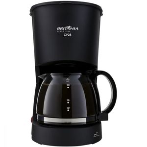 Cafeteira Preto Britânia 127V CP28